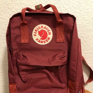 Fjallraven Mini Classic Backpack (Ox Red)
